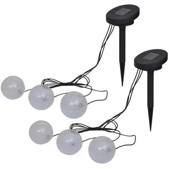 Lampes flottantes à LED 6 pcs pour étang et piscine