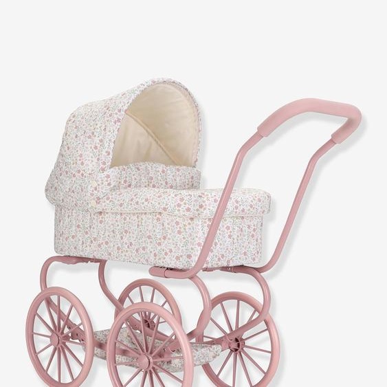 Landau imprimé pour poupée rose
