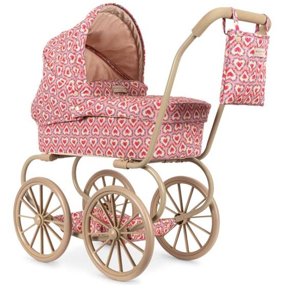Landau Pour Poupée Felice Rose Rose, Jaune, Bleu