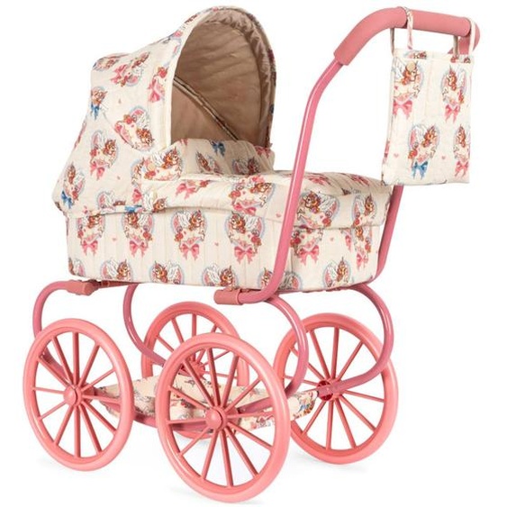 Landau Pour Poupée Rose, Bleu
