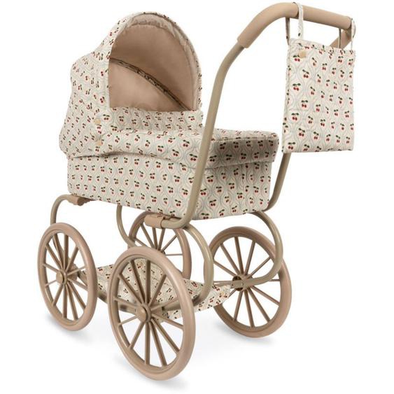 Landau Pour Poupée Rose, Vert, Jaune