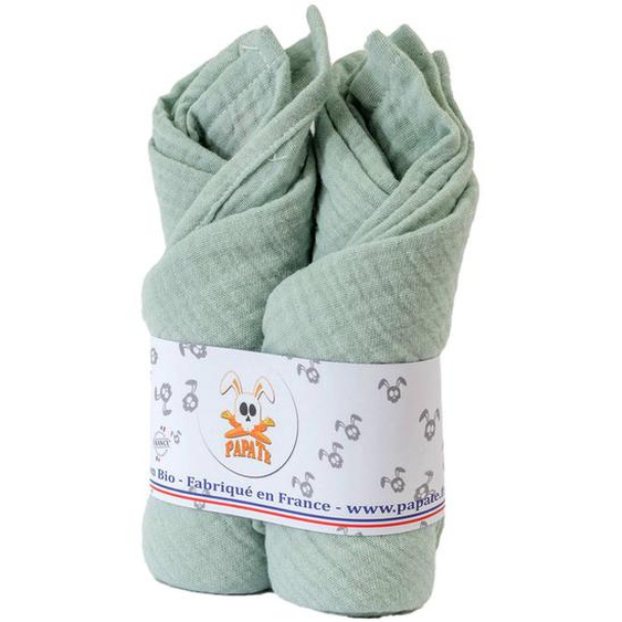 Langes En Coton Bio Vert