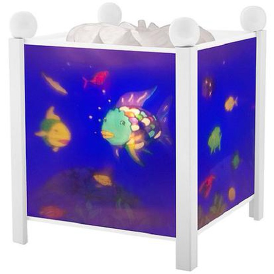 Lanterne Magique Poisson Arc-en-ciel Bleu