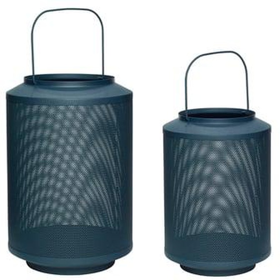 Lanternes Edge  en fer , set de 2