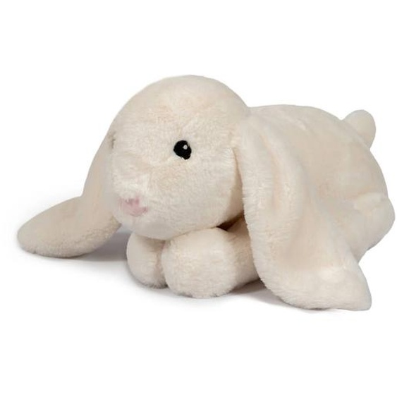Lapin En Peluche Lesté 1,2 Kg Blanc