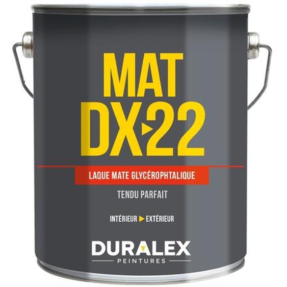 Laque mate glycérophtalique DX 22 blanc 1L - DURALEX - 105100207