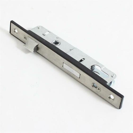 Largeight - Serrure à encastrer monopoint serrure à mortaiser en acier inoxydable trou pour portes intérieures et portes de salle de bain, 85×25mm