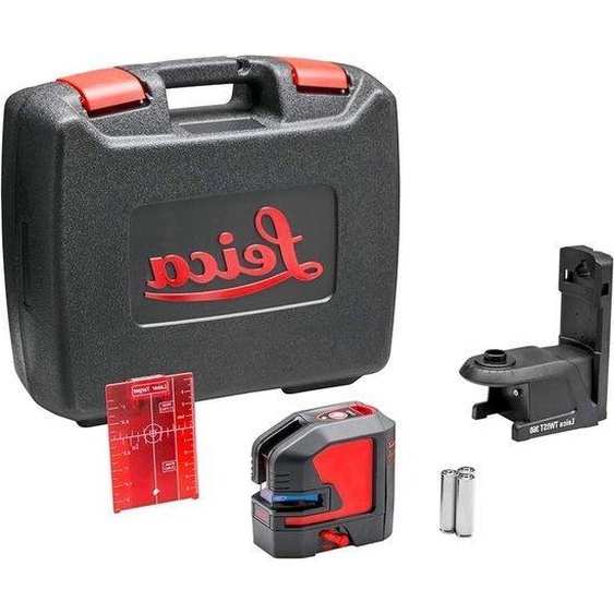 Laser compact à 5 points avec adaptateur magnétique innovant - rouge - portée de 30 m