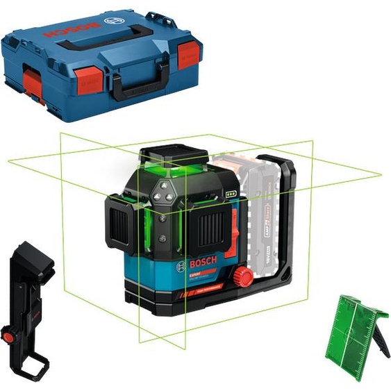 Laser lignes EXLL18V-120-33CG (sans batterie ni chargeur) + coffret L-BOXX BOSCH EXPERT 0601065B01