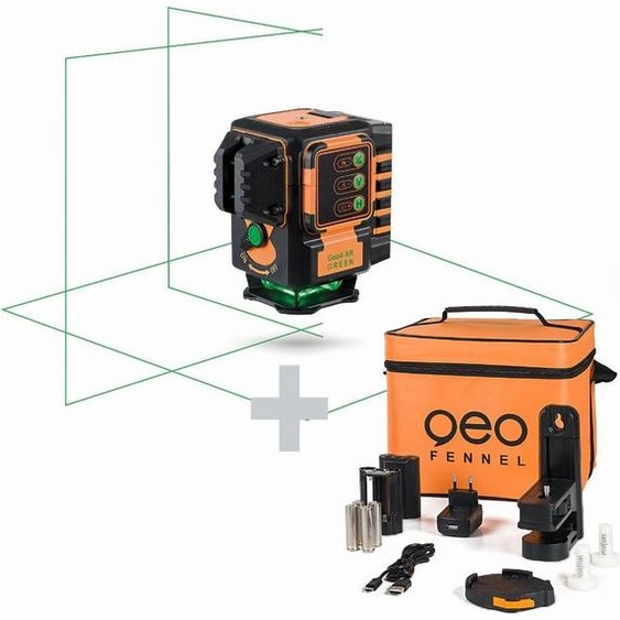 Laser multi plans GEO4-XR Green GEO FENNEL - 533150