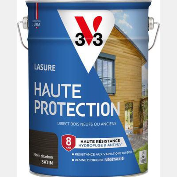 Lasure Haute Protection Biosourcée incolore Satin - 5L