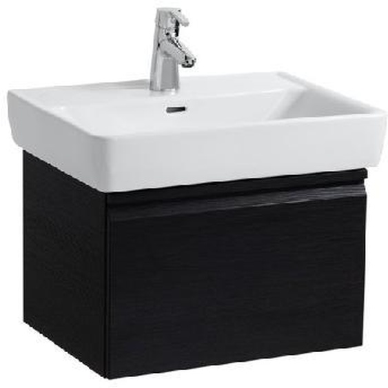 Laufen Pro - Meuble lavabo, 570x450x390 mm, 1 tiroir, wenge H4830420954231