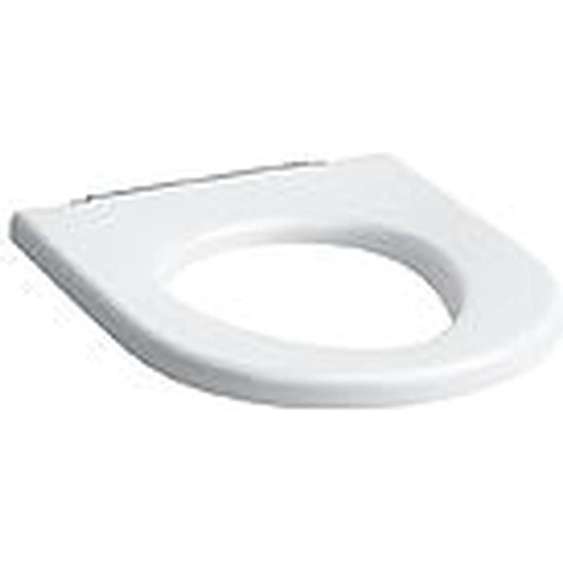 Laufen Pro Siège de WC sans couvercle, accessible aux personnes à mobilité réduite, charnières en acier inoxydable, blanc, 1 pièce.