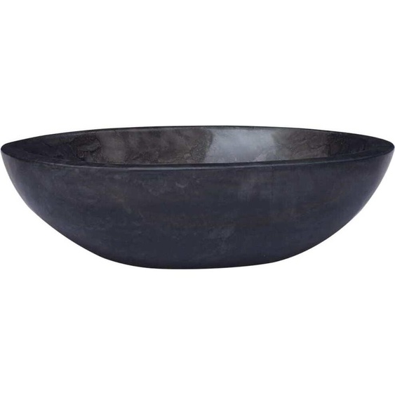 Lavabo Noir 53x40x15 cm Marbre