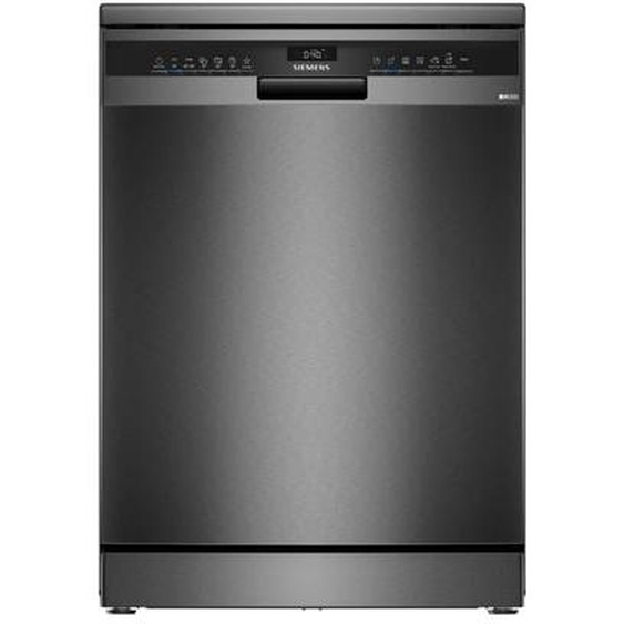 Lave vaisselle 60 cm SN23EC22AE, varioSpeed Plus, Acier brossé noir