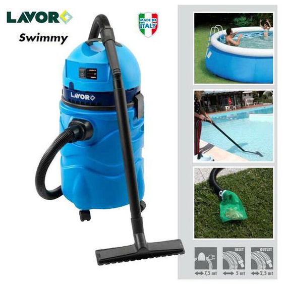 Aspirateur pour piscine 1400W 20L 70L/s - swimmy - Lavor