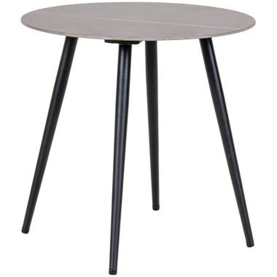 Lazio - Table dappoint effet marbre ø45cm - Couleur - Gris