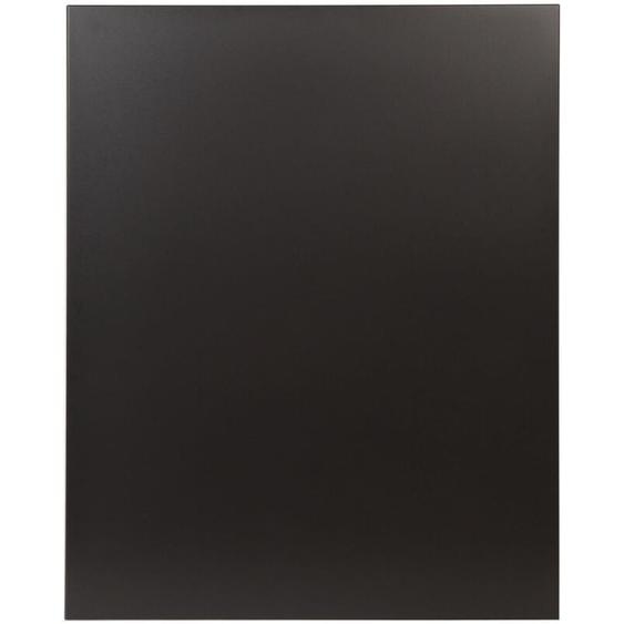 Le Marquier - Plaque Murale Unie Noire L80 H100