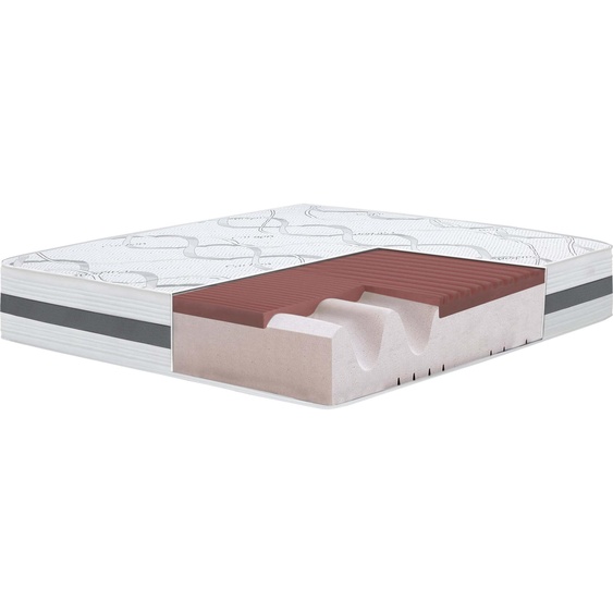 Le matelas double White Stone 175x200 en mousse à mémoire de forme, antibactérien, anti-acarien, anti-allergique. | Hauteur 27 cm | Fabriqué en Italie