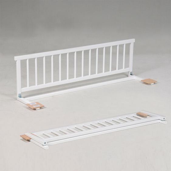 Barrière de lit / Blanc/ 120x31x35 cm