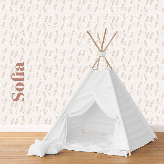 Lé Unique Papier Peint - Motif Sofia Multicolore