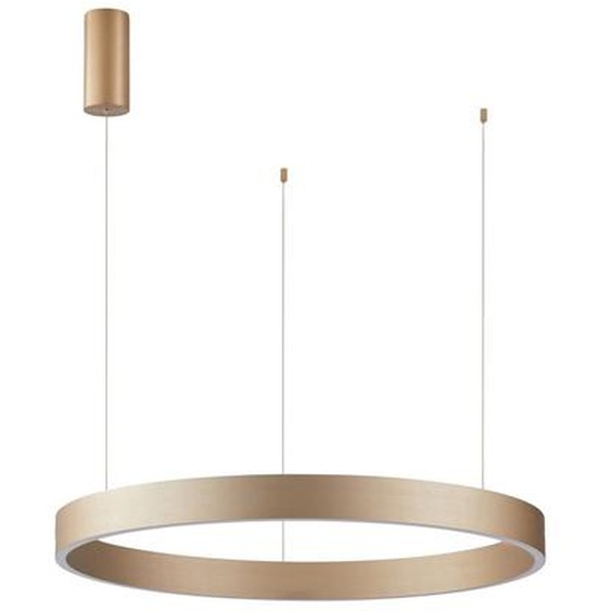 LED 40W BRASCO DOWN lampe suspendue PND-56215-060RPP-GD-3KS4K-TRDIMM Italux