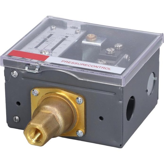 LEFOO LF56 Pressostat, régulateur de pression réglable pour liquides et vapeur, NPT 1/4 18 SPDT
