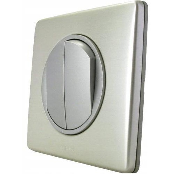Legrand Celiane Interrupteur Double Titane Classique