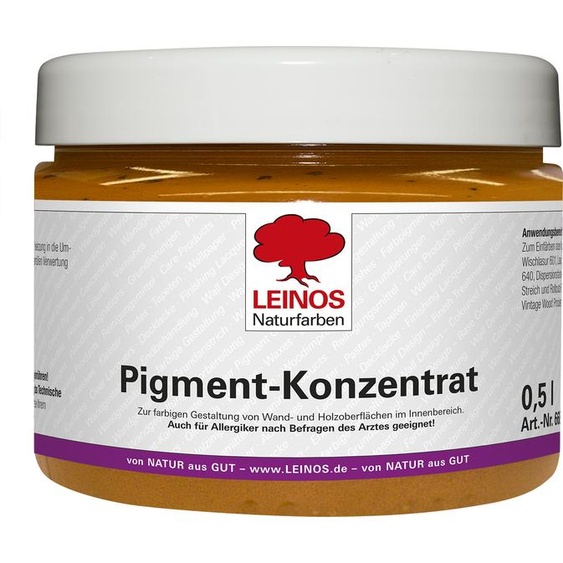 LEINOS 668 Concentré de pigments 311 Ocre-Havane 500ml