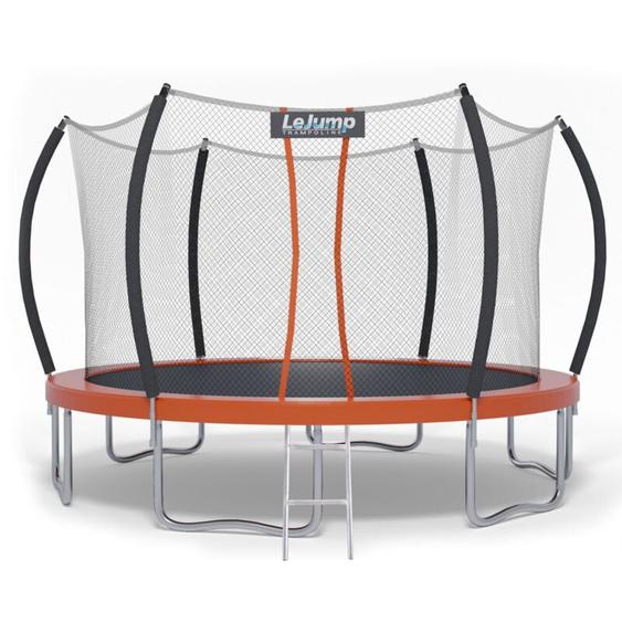 Trampoline Extérieur Ø366cm Orange Rond Lejump Sunrise