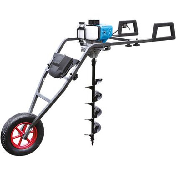 LEMAN Tarière brouette thermique 52 cm³ 1700 W Ø300 mm max. - LOTAR053