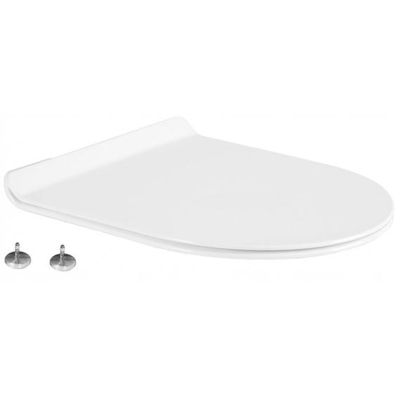 LENA, SOFIA, RICO, CARMEN (836) Abattant WC Soft Close, slim, blanc (39010100)