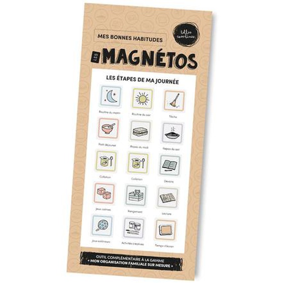 Les Magnétos - Mes Bonnes Habitudes - Les Étapes De Ma Journée Multi-coloured