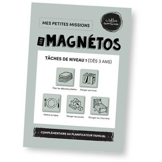 Les Magnétos - Mes Petites Missions : Tâches De Niveau 1 (dès 3 Ans) Multi-coloured