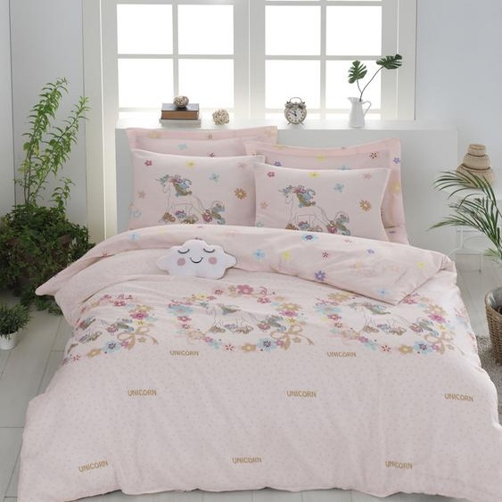 LEssentiel Linge de Maison, Begonvilla- EPJ5191, rose, couettes, 65 % coton / 35 % polyester