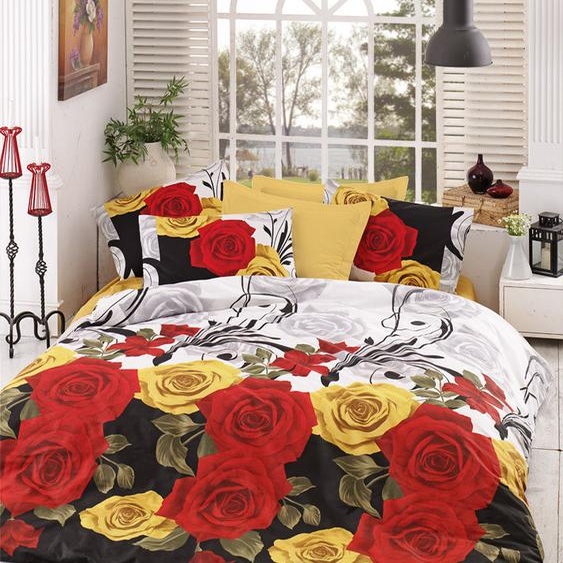 LEssentiel Linge de Maison, Bionca Perla - Yellow, ensemble housse de couette simple Ranforce (FR), 100 % COTON RANFORCE, jaune, 140 x 200 cm