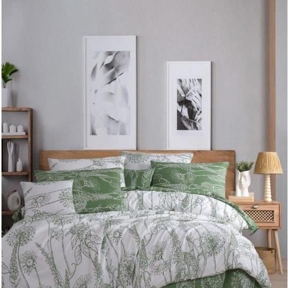 LEssentiel Linge de Maison, Lara - White, Ensemble housse de couette Ranforce king-size (FR), 100 % COTON RANFORCE, blanc, 240 x 220 cm