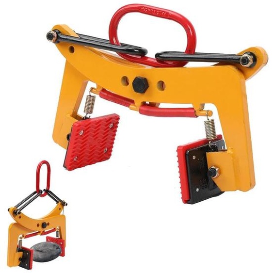 Lève-plaques, réglable de 6 à 24 cm, capacité de charge de 325 kg, pour plaques de marbre