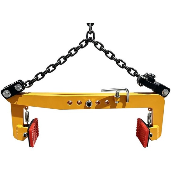 Levier de levage à chaîne, capacité de charge de 350 kg, plage de levage de 27 à 50 cm