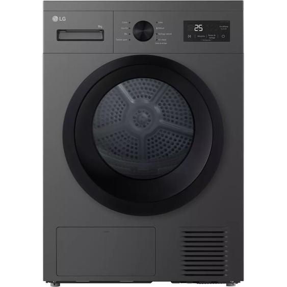 LG Sèche-linge condenseur 8 kg avec pompe à chaleur - RH8N14SL