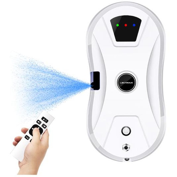 Robot Laveur de Vitres Liectroux YW610, pulvérisation deau ultrasonique, nettoyage à sec et humide, parcours ai, télécommande , 5 ans de garantie
