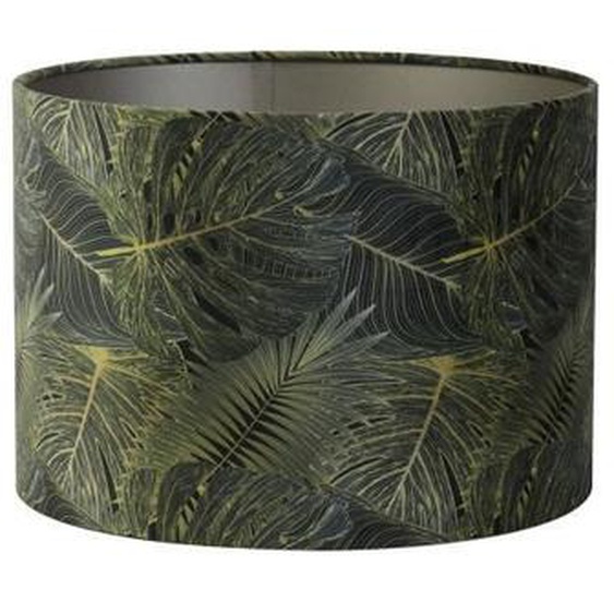 Abat-jour - LIGHT & LIVING - Amazone - Velours - Vert - Ø30x21cm