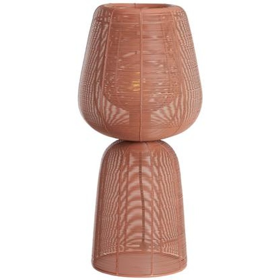 Light & Living - Lampe de table Aboso - rouge - Ø24cm lampe de table - lampe de chevet, salon, chambre à coucher