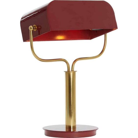 Light & Living - lampe de table - Ayer - rouge - métal - lampe de bureau - E27 - 1890717