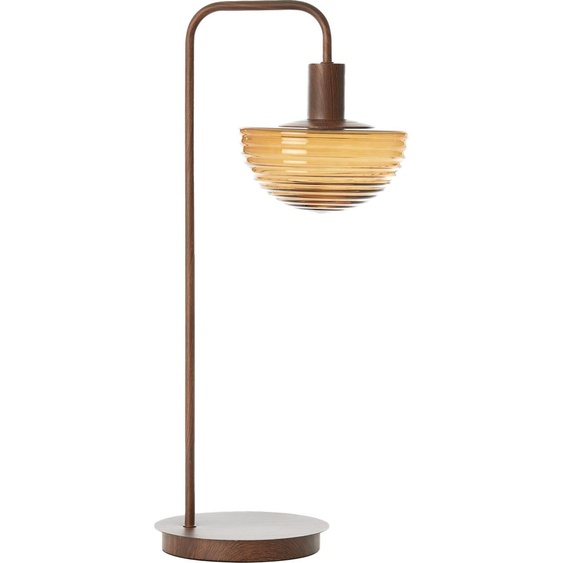 Light & Living - lampe de table - Baylie - marron - verre métal - lampe de bureau - E27 - 1891152