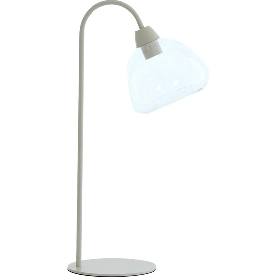 Light & Living - lampe de table - Bisho - beige - verre - lampe de bureau - E27 - 8056843