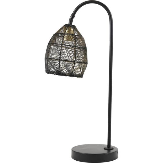 Light & Living - lampe de table - Meya - noir - métal - E27 - 1859612