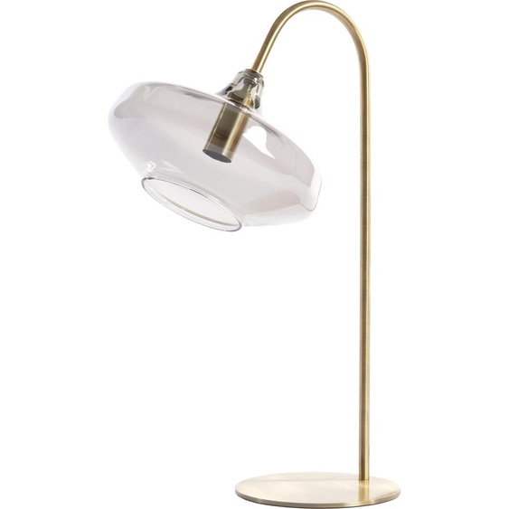 Light & Living - lampe de table - Solna - bronze - verre métal - lampe de bureau - E14 - 1881012