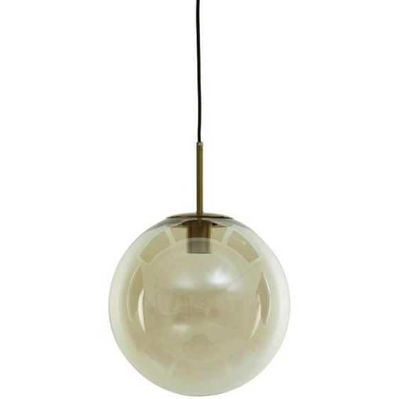 Light & Living - suspension - Medina - bronze - verre - Ø 40cm - E27 - 2958885