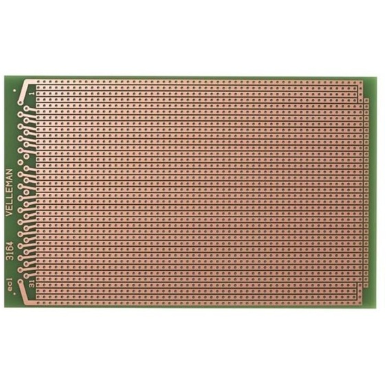 Ligne Complète Eurocard - 100X160Mm - Fr4 (25Pcs/Boîte)